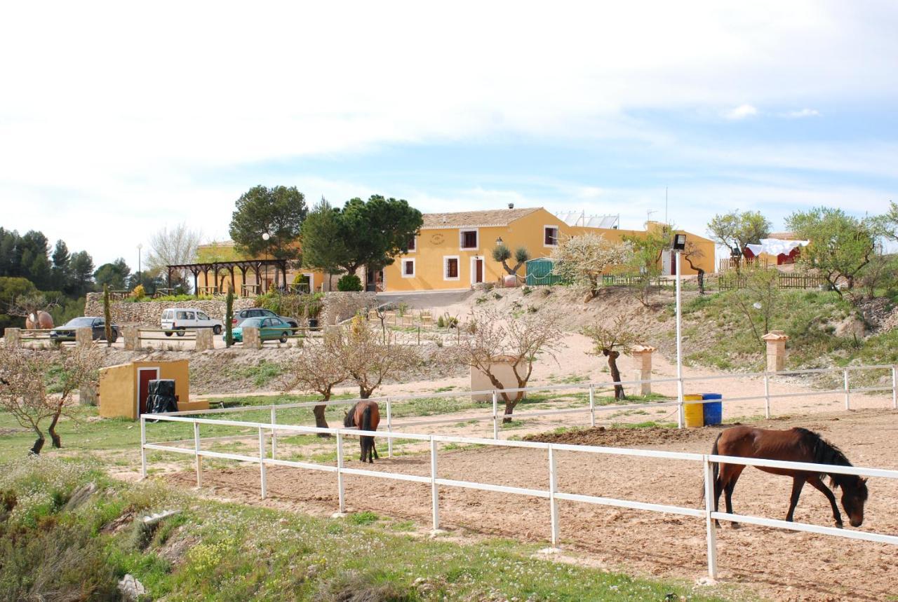 Complejo Rural Las Lomas De Biar Bagian luar foto