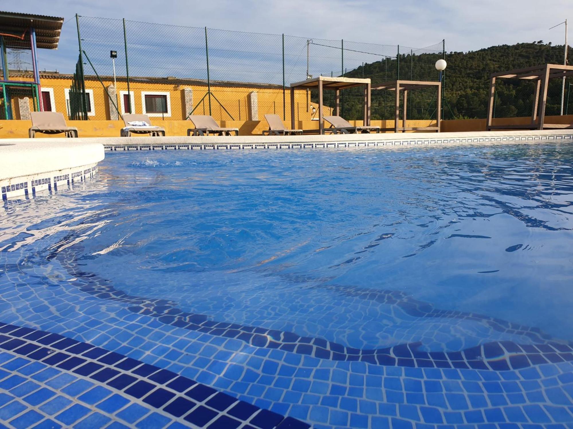 Complejo Rural Las Lomas De Biar Bagian luar foto