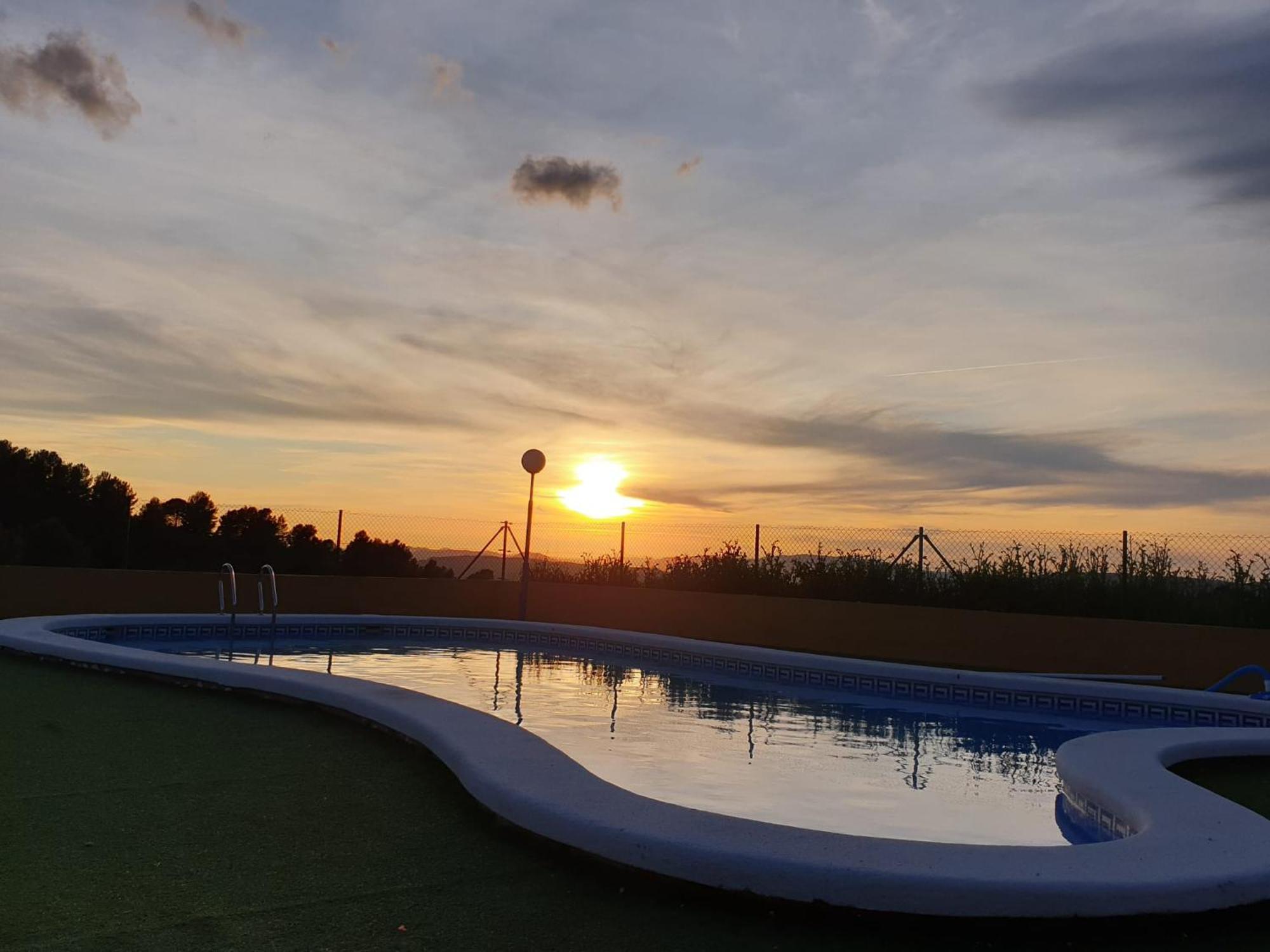 Complejo Rural Las Lomas De Biar Bagian luar foto