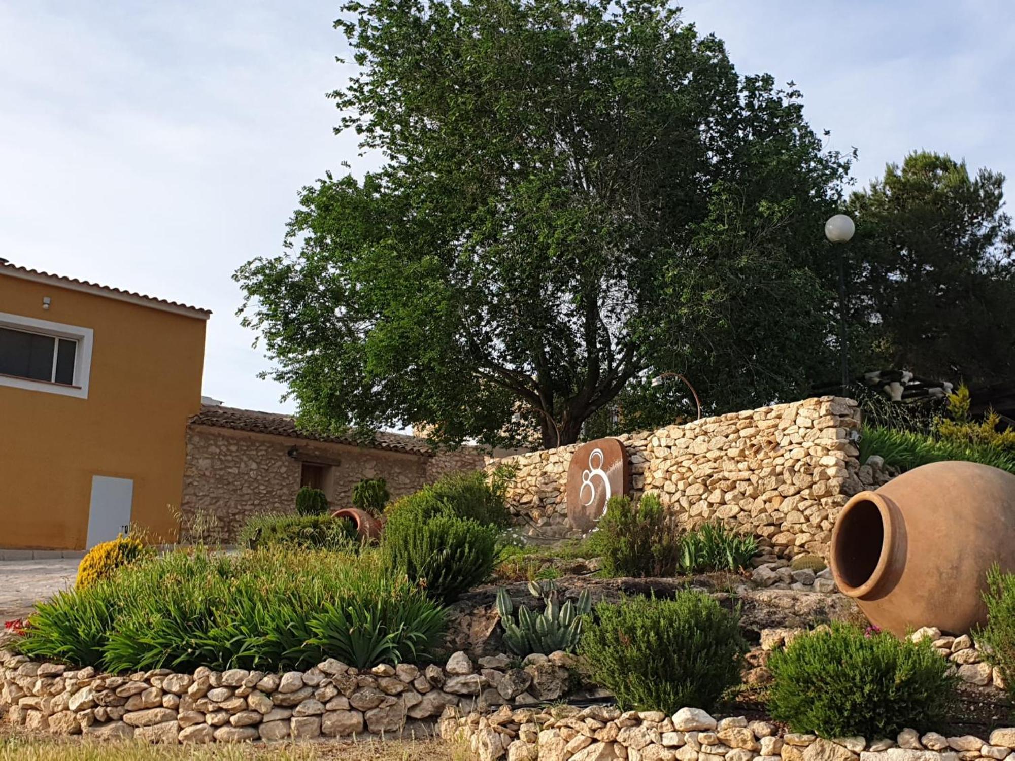 Complejo Rural Las Lomas De Biar Bagian luar foto