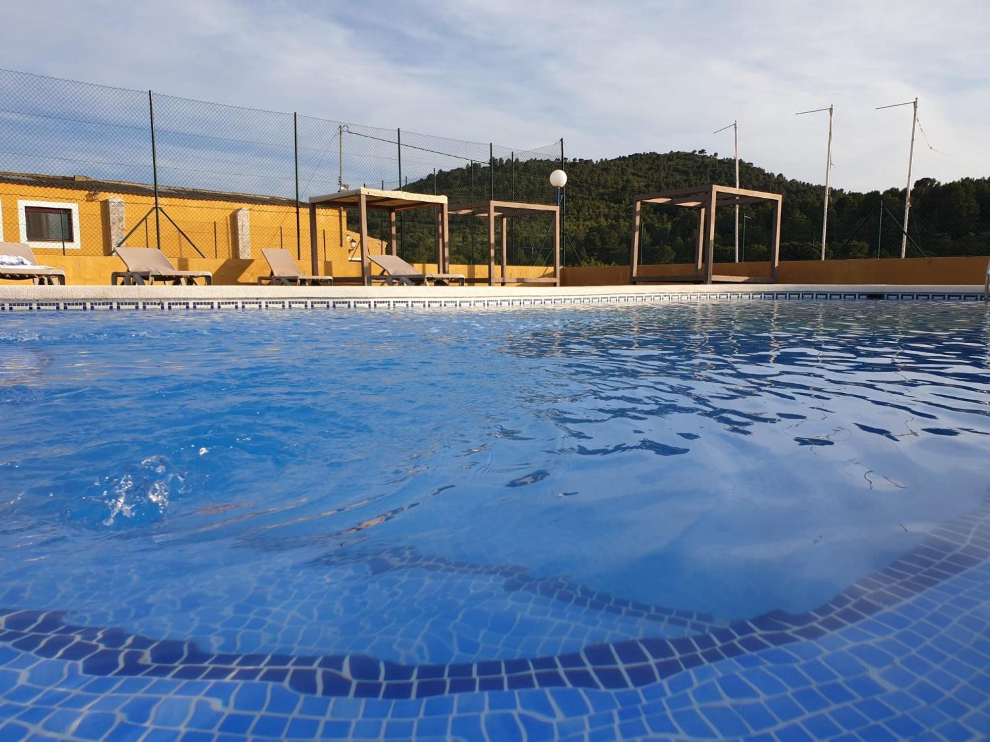 Complejo Rural Las Lomas De Biar Bagian luar foto
